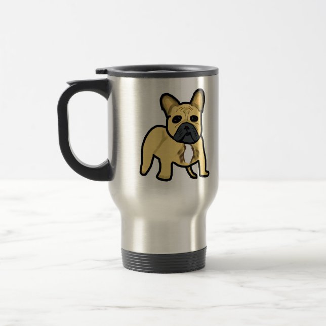 Fransk Bulldog Frenchie Resemugg (Vänster)