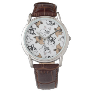 Fransk Bulldog, Frenchie-tillbehör Armbandsur
