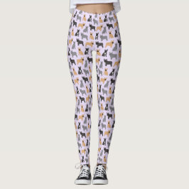 Fransk Bulldog Frenchies - Plocka Färg Leggings