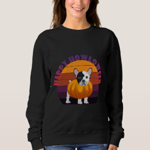 Fransk Bulldog Ghost Rolig hund Halloween T Shirt
