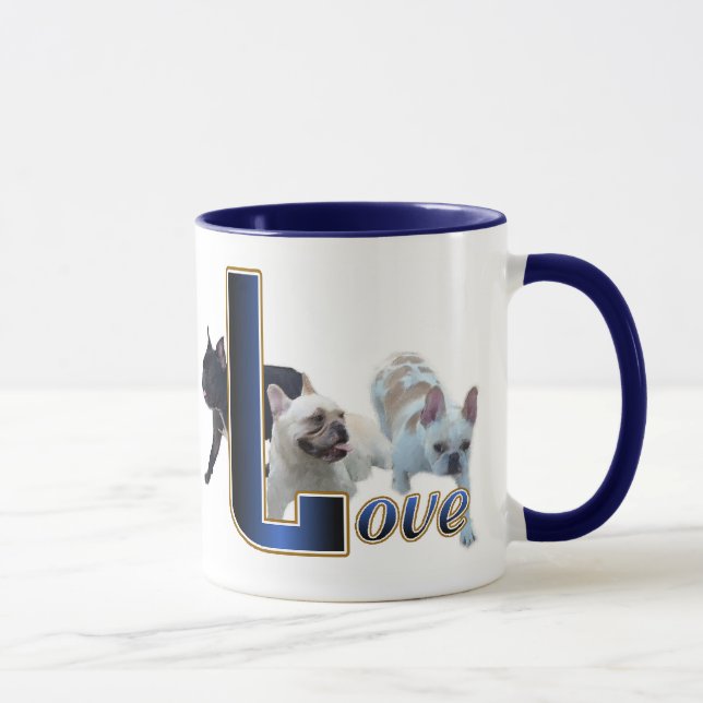 Fransk Bulldog Gifts Beverage Mugg (Höger)