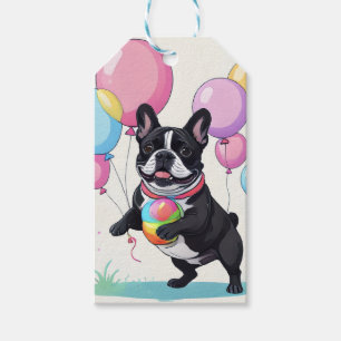 Fransk Bulldog Glad Dag Fransk Bulldogg Presentetikett