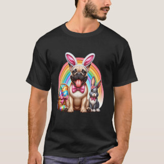 Fransk Bulldog God Påsk Fransk Bulldog T Shirt