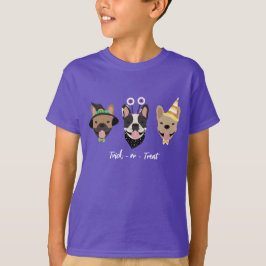 Fransk Bulldog Halloween Costumes T Shirt