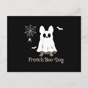 Fransk Bulldog Halloween Fransk Boo-Dog Hund Prese Helg Vykort