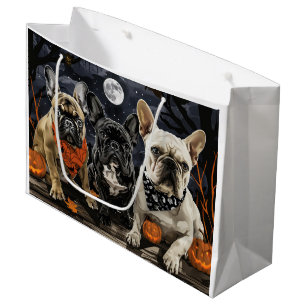 Fransk Bulldog Halloween Spooky