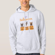 Fransk Bulldog Happy halloween