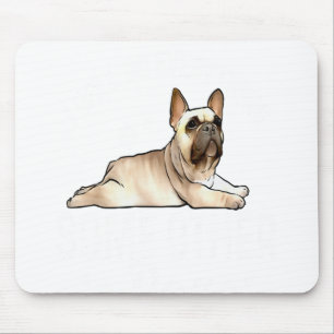 Fransk Bulldog Hund älskare Pet Gifts Womens Musmatta