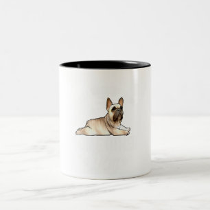 Fransk Bulldog Hund älskare Pet Gifts Womens Två-Tonad Mugg