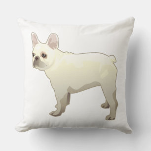 Fransk Bulldog Hund aveln Illustration Silhouette Kudde
