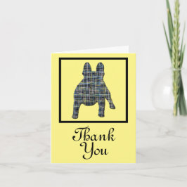 Fransk Bulldog Hund Greeting Card Kort