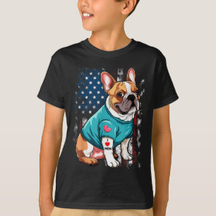 Fransk Bulldog Hund I Kärlek Mamma Tattoo Älskare T Shirt