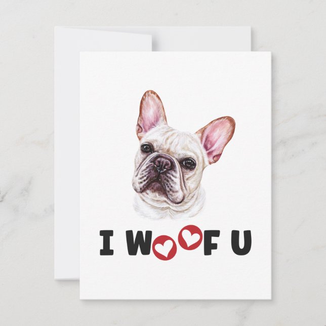 Fransk Bulldog Hund I Woof You (Framsida)