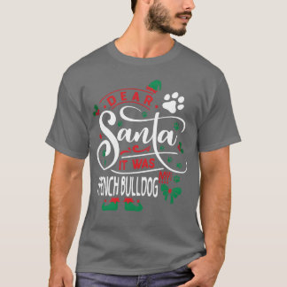 Fransk Bulldog Hund julklapp Hund aveln T Shirt