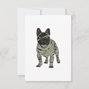 Fransk Bulldog Hund Mummy Halloween Costume Hund L OSA Kort