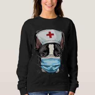 Fransk Bulldog Hund Nurse Rn Nursing School Gradua T Shirt