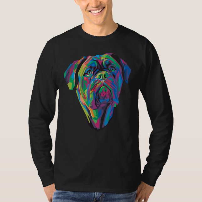 Fransk Bulldog Hund Pet Animal Owner T Shirt (Framsida)