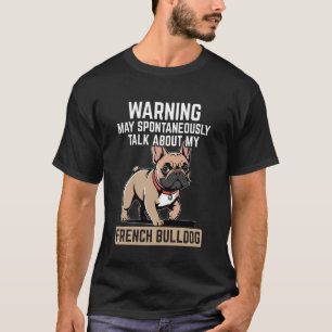 Fransk Bulldog Hund T Shirt