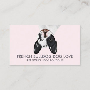 Fransk Bulldog Hund Visitkort