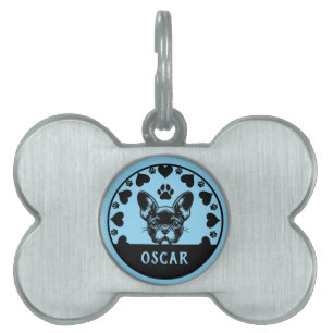 Fransk Bulldog Hundägare ID-bricka Husdjur