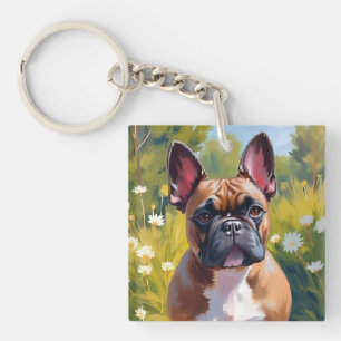 Fransk Bulldog Husdjur Målning Hund Konst