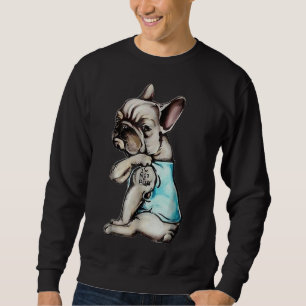 Fransk Bulldog I är ingen Pug Lång Ärmad Tröja