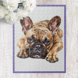 Fransk Bulldog Jigszle Puzzle Pussel