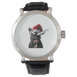 Fransk Bulldog-jul Armbandsur