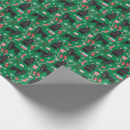Fransk Bulldog Jul helgdag Presentpapper
