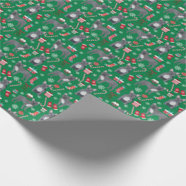 Fransk Bulldog Jul helgdag Presentpapper