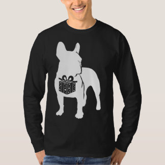 Fransk Bulldog jul Hund Frenchie T Shirt