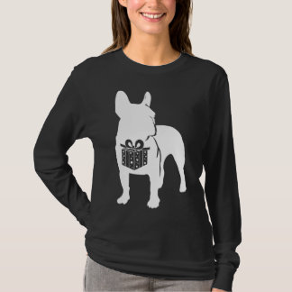 Fransk Bulldog jul Hund Frenchie T Shirt