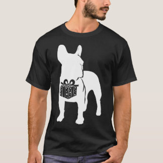 Fransk Bulldog jul Hund Frenchie T Shirt