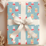 Fransk Bulldog jul Mönster Presentpapper<br><div class="desc">Fransk Bulldog Jul Mönster Wrapping Papper</div>