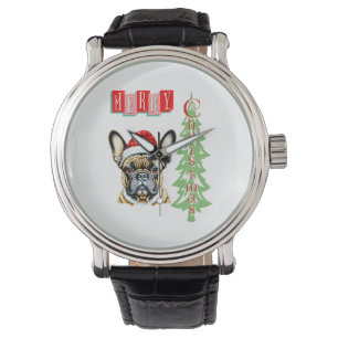 Fransk Bulldog julklapp Armbandsur
