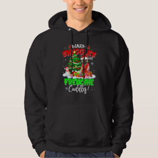 Fransk Bulldog Julsötare Julafton Light Pajama Hoodie