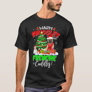 Fransk Bulldog Julsötare Julafton Light Pajama T Shirt