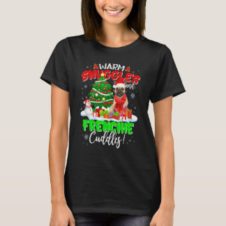Fransk Bulldog Julsötare Julafton Light Pajama T Shirt