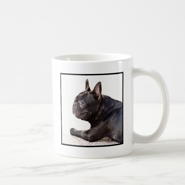 Fransk Bulldog Kaffemugg (Höger)