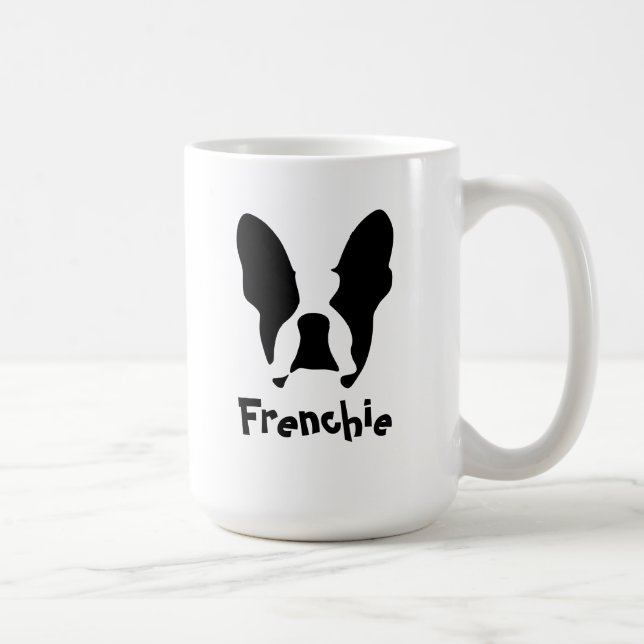 Fransk bulldog kaffemugg (Höger)