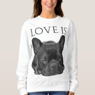 Fransk Bulldog Kärlek är gåvor från Cute Frenchie T Shirt