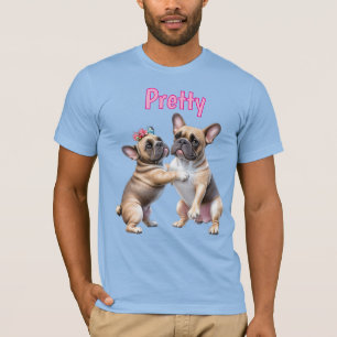 Fransk Bulldog kärlek Fransk Bulldog T Shirt