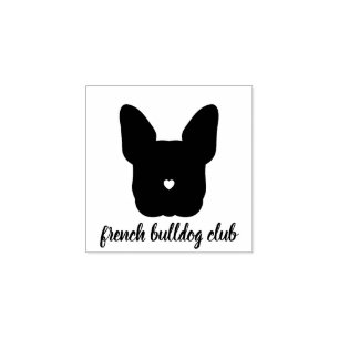 Fransk Bulldog Klubb Stämpel