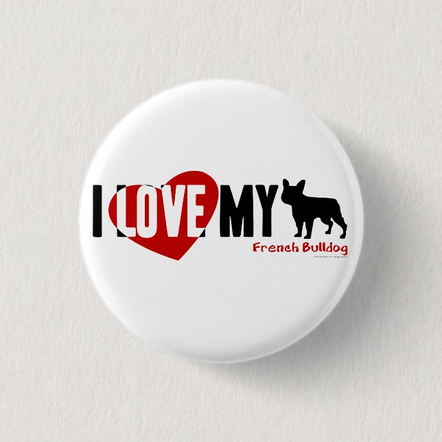 Fransk Bulldog Knapp (Framsida)