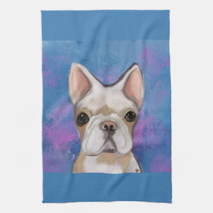 FRANSK BULLDOG KÖKSHANDDUK