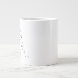 Fransk Bulldog Kopp - Kaffe Kopp Hund Mamma Jumbo Mugg