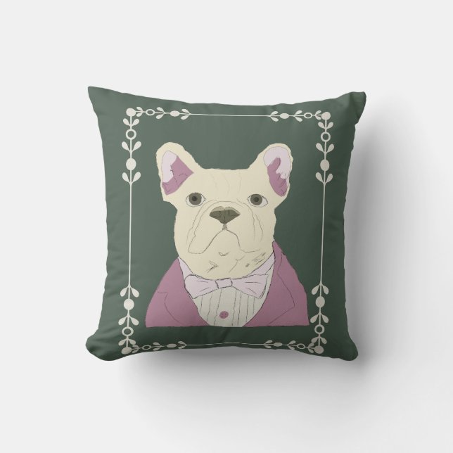 Fransk Bulldog Kudde (Framsida)