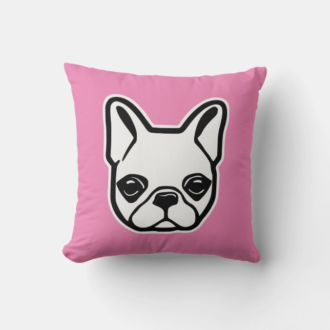 Fransk Bulldog Kudde (Framsida)
