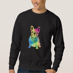 Fransk Bulldog Lång Ärmad Tröja