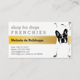 Fransk Bulldog lux Visitkort
